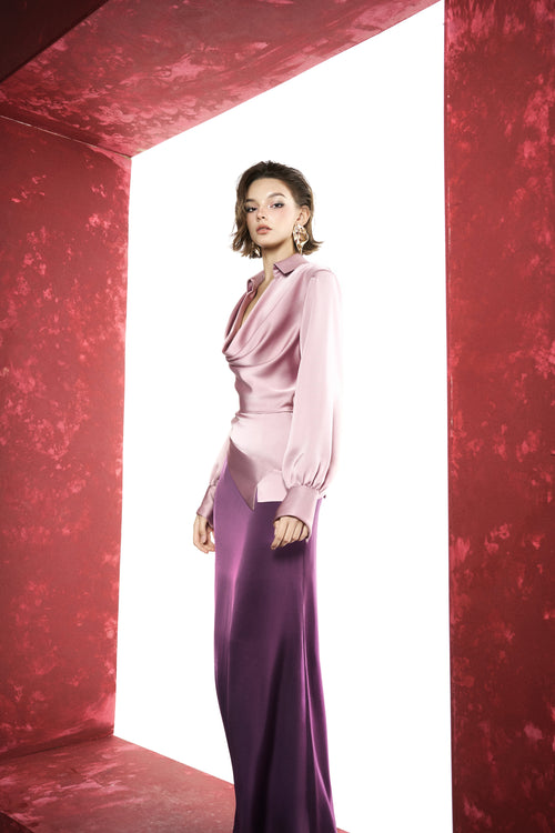 Pina Soft Shirt & Pina V Skirt