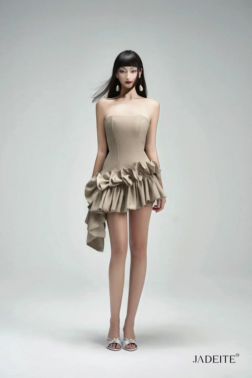 Seaweed N Strapless Dress