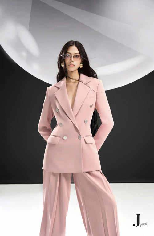 Rose Pink Vest x Rose Pink Pants